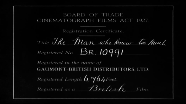 The Man Who Knew Too Much (1934) Online